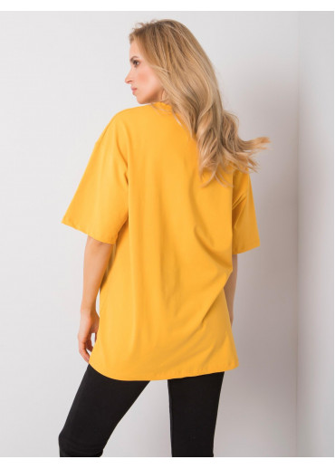 Žlté basic tričko