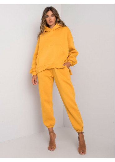 Karamelovo hnedá tepláková súprava