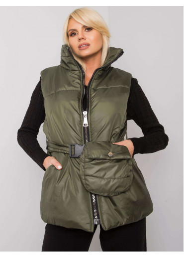 Khaki zelená vesta