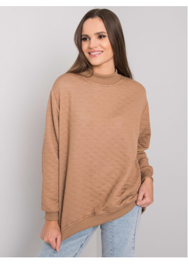 Hnedá dámska mikina