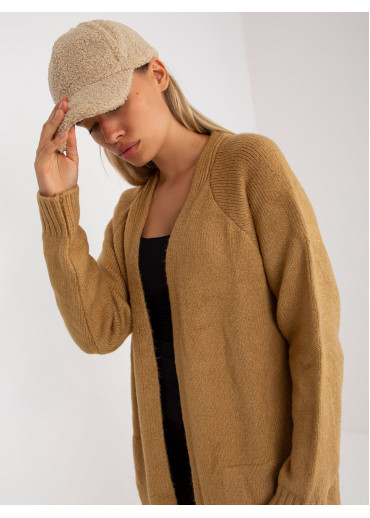 Hnedý kardigán