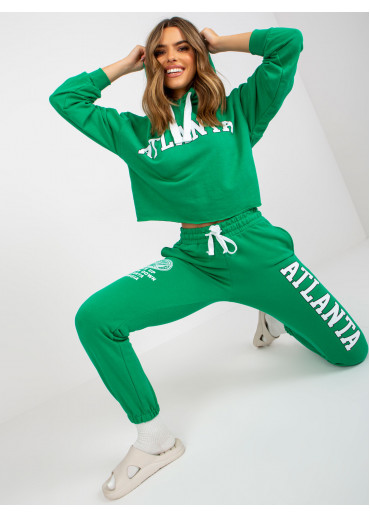 Zelená tepláková súprava