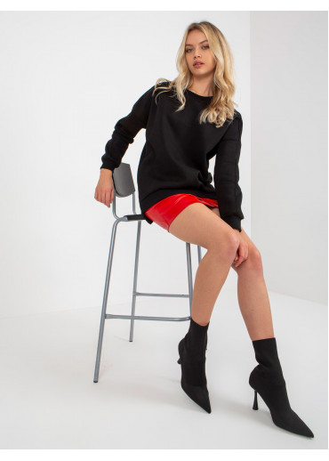 Čierna dámska mikina