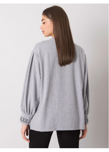 Sivé bavlnené tričko