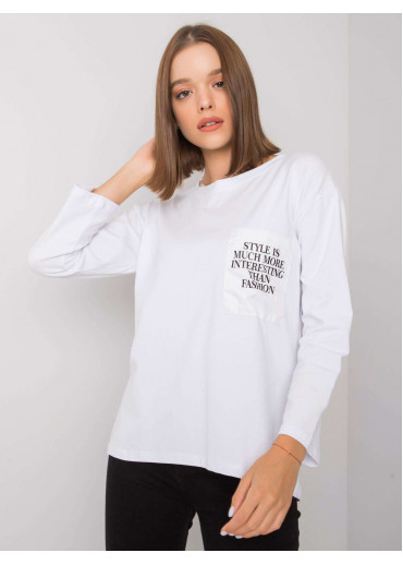 Biele elegantné tričko