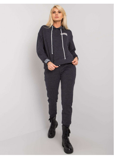 Čierna tepláková súprava