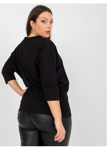 Čierne tričko s potlačou