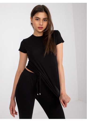 Čierne basic tričko