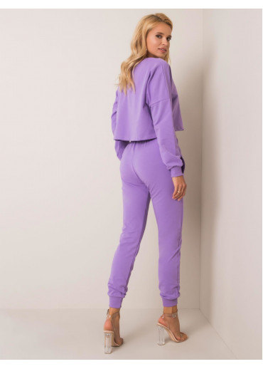 Fialová tepláková súprava