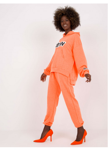 Oranžová tepláková súprava