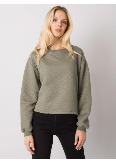 Khaki zelená mikina