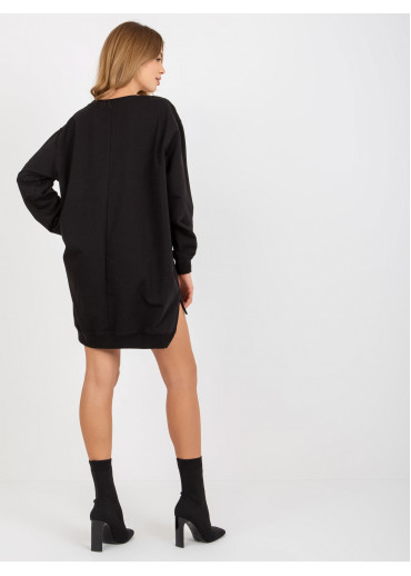 Čierna mikina Hollywood