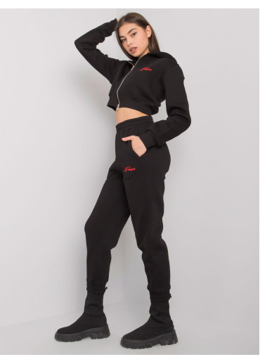 Čierna tepláková súprava