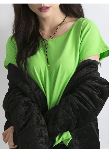 Zelené basic tričko