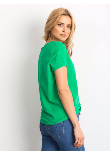 Zelené basic tričko