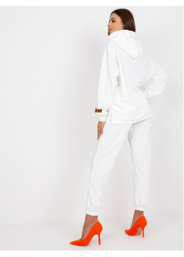 Biela tepláková súprava