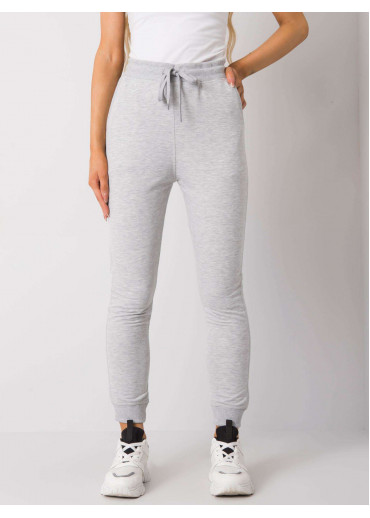 Svetlosivé dámske tepláky