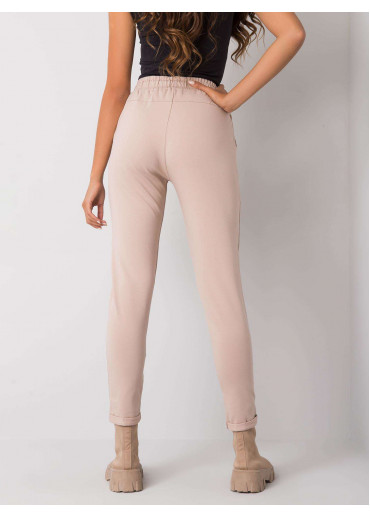 Béžovo hnedé tepláky