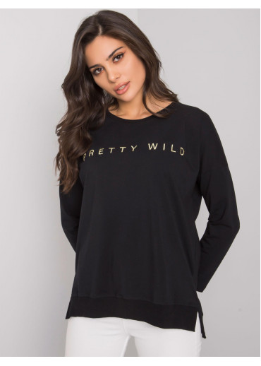 Čierne tričko s potlačou