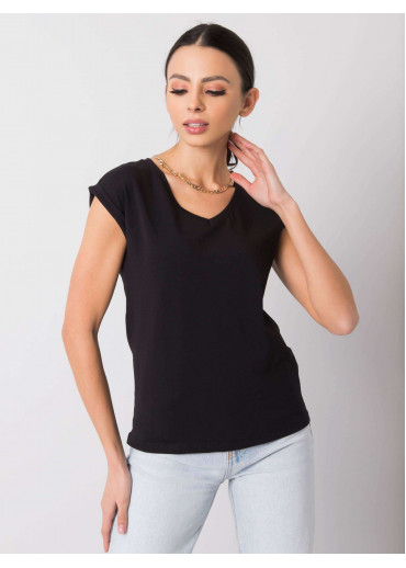 Čierne basic tričko