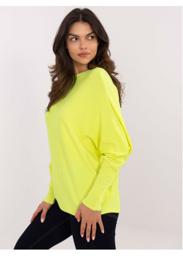 Žltý dámsky sveter