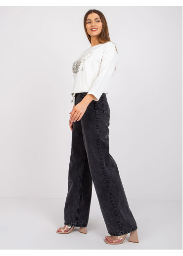 Smotanovo biele tričko s potlačou