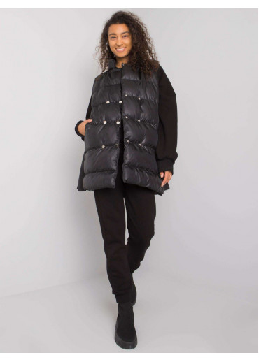 Čierny teplákový komplet