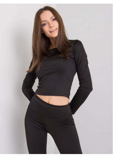 Čierny športový komplet