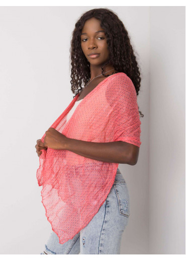 Koralovo ružová šatka