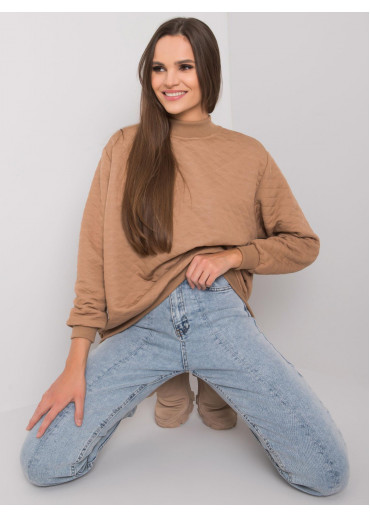 Hnedá dámska mikina