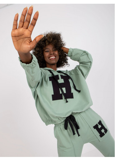 Zelená tepláková súprava