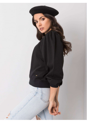 Čierna mikina