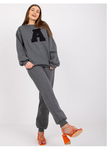 Sivá tepláková súprava