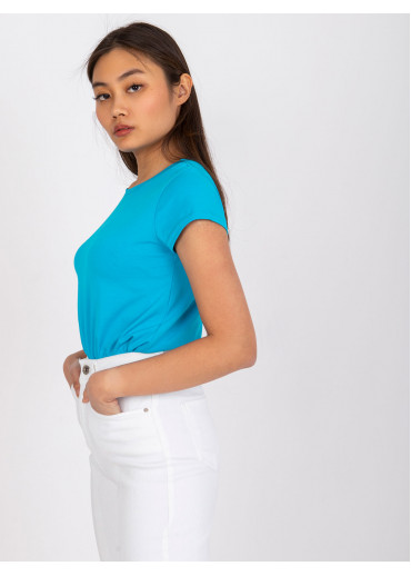 Svetlomodré basic tričko