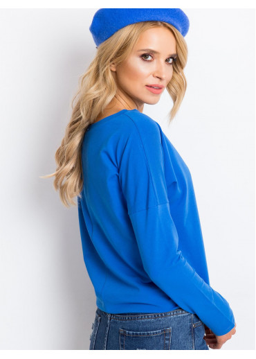 Svetlomodré tričko s dlhým rukávom