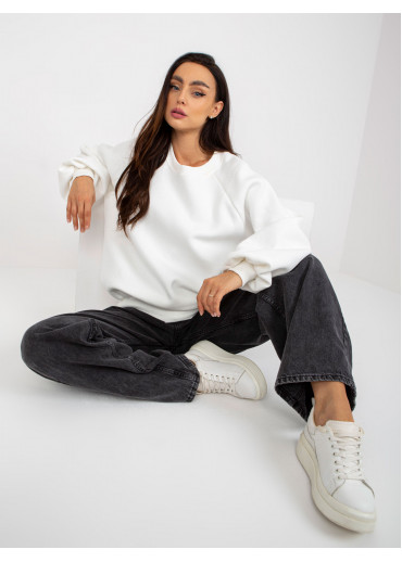 Smotanovo biela mikina