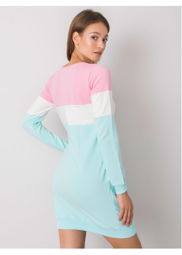 Ružové mikinové šaty