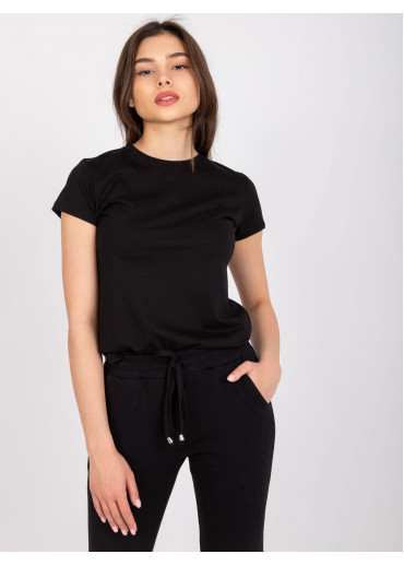 Čierne basic tričko