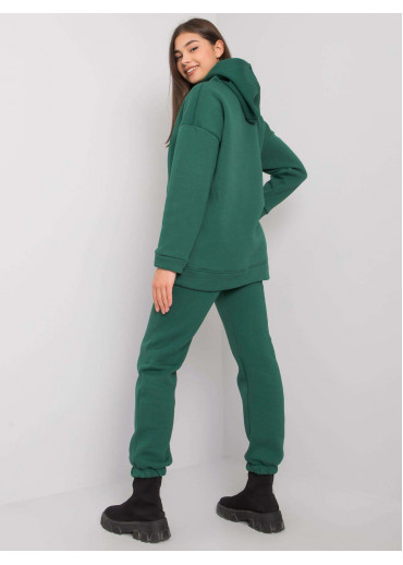 Tmavozelená tepláková súprava