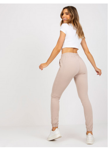 Béžovo hnedé tepláky