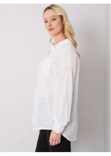 Biela predĺžená košeľa