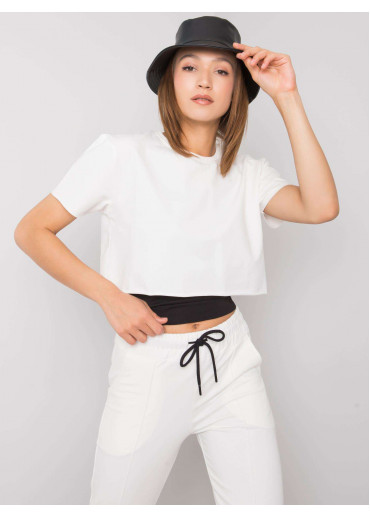 Smotanovo biela tepláková súprava