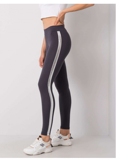 Sivé legíny s lampasmi