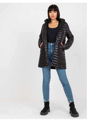 Čierna obojstranná bunda