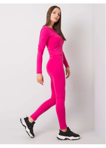 Fuchsiovo ružový športový komplet
