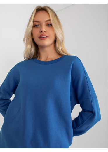 Modrá dámska mikina