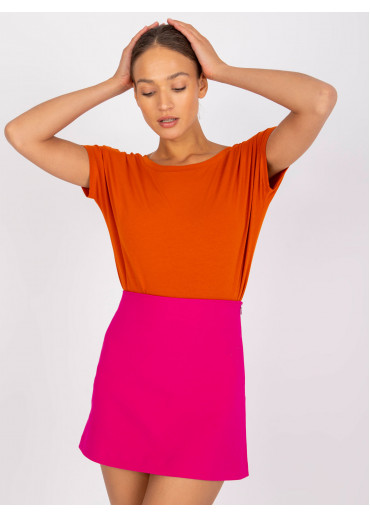 Karamelovo hnedé tričko