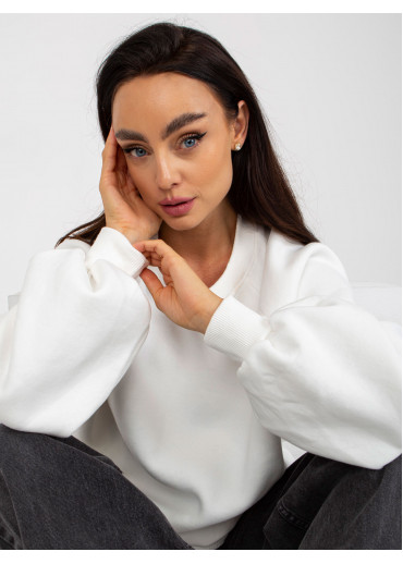 Smotanovo biela mikina