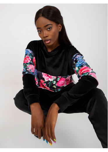 Čierna tepláková súprava