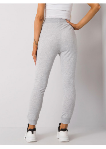 Svetlosivé dámske tepláky